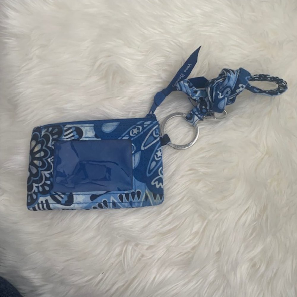 Vera Bradley Zip ID and Lanyard
